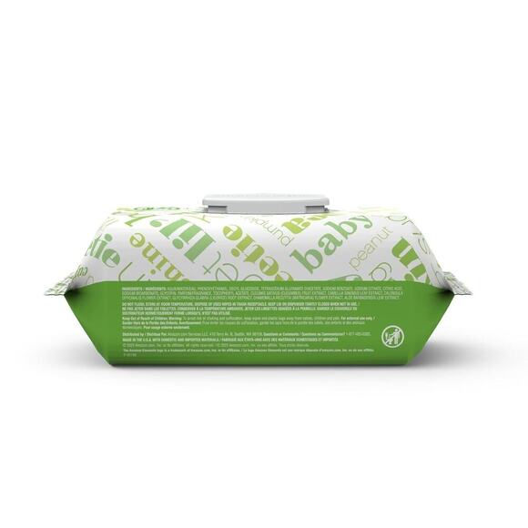 Amazon Elements Baby Wipes, Fresh, 810 Count, Flip-Top Packs, Pack of 9 - Picture 3 of 7